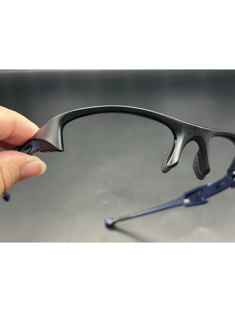 Oakley Flak Jacket Matte Black/Polished Navy Frame
